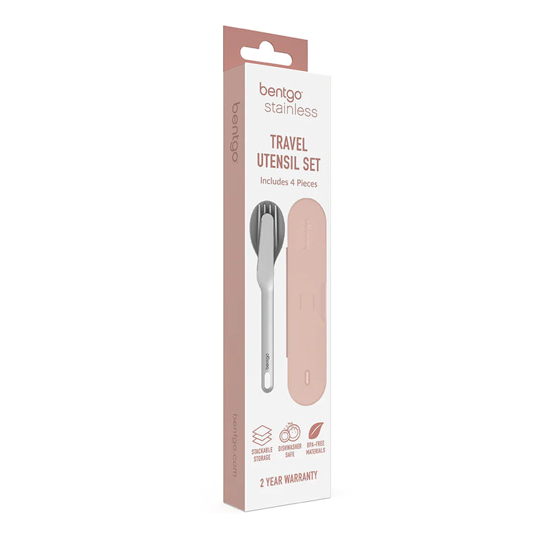 Bentgo S/S Travel Utensil Set Rose Gold