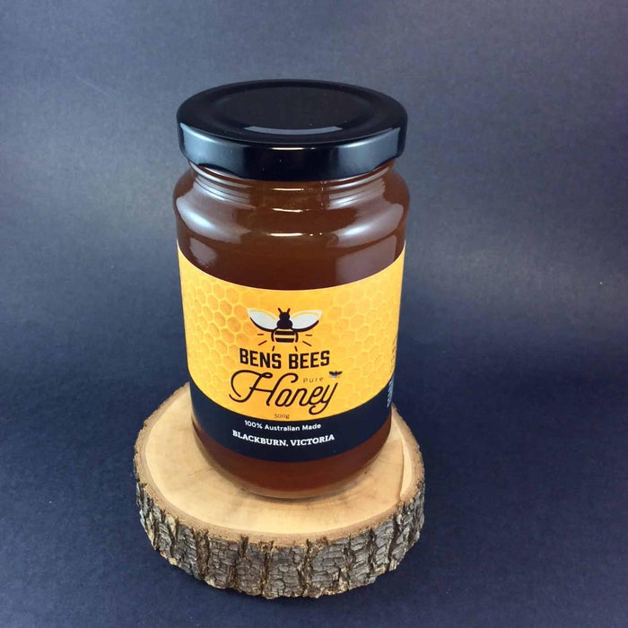 Bens Bees Raw Honey 500g