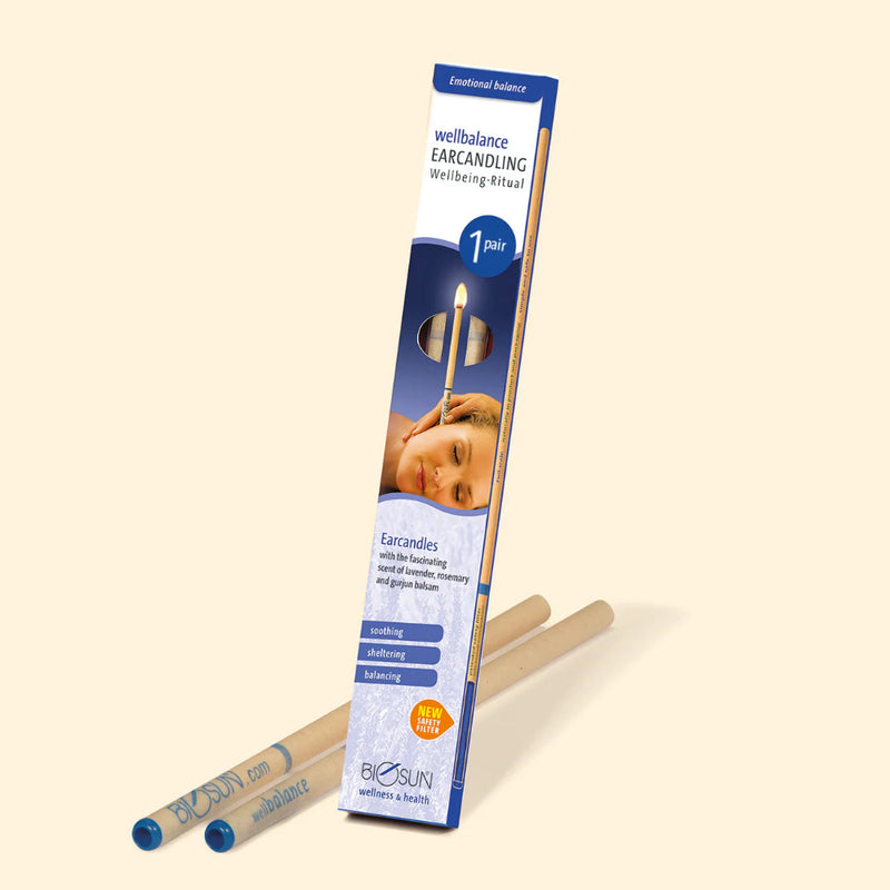 BioSun Ear Candle Wellbalance Orange Grapefruit 1 Pair