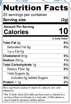 PURE BOTANY PURVEYOR Blue Spirulina 50G