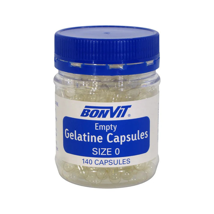 Bon Gelatine Capsules O Size 140c