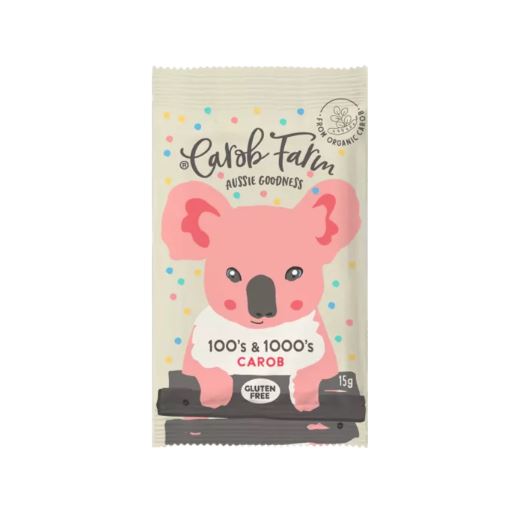 Carob farm 100 & 1000s Carob Koala 15g