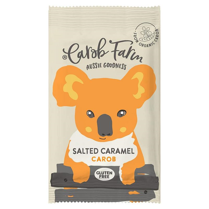 Carob farm Salted Caramel Carob Koala 15g