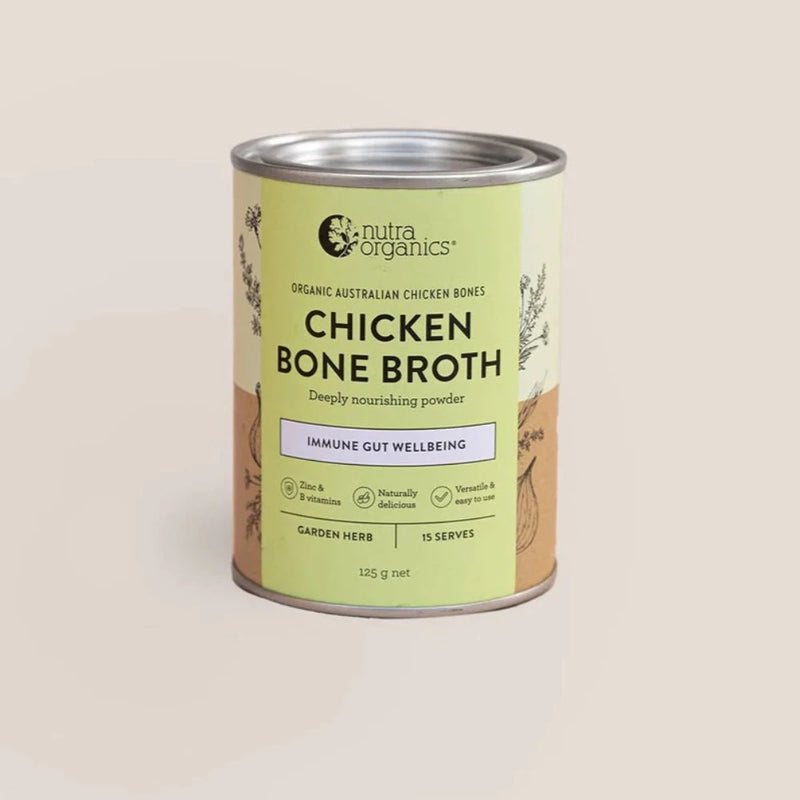 NUTRA ORGANICS Chicken Bone Broth Garden Herb 125g