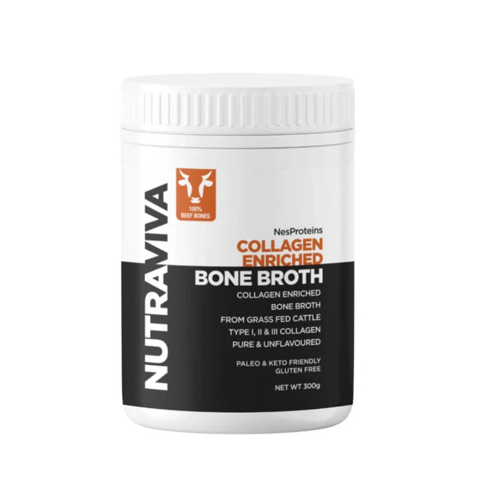 Nutraviva Collagen Enriched Bone Broth 300g