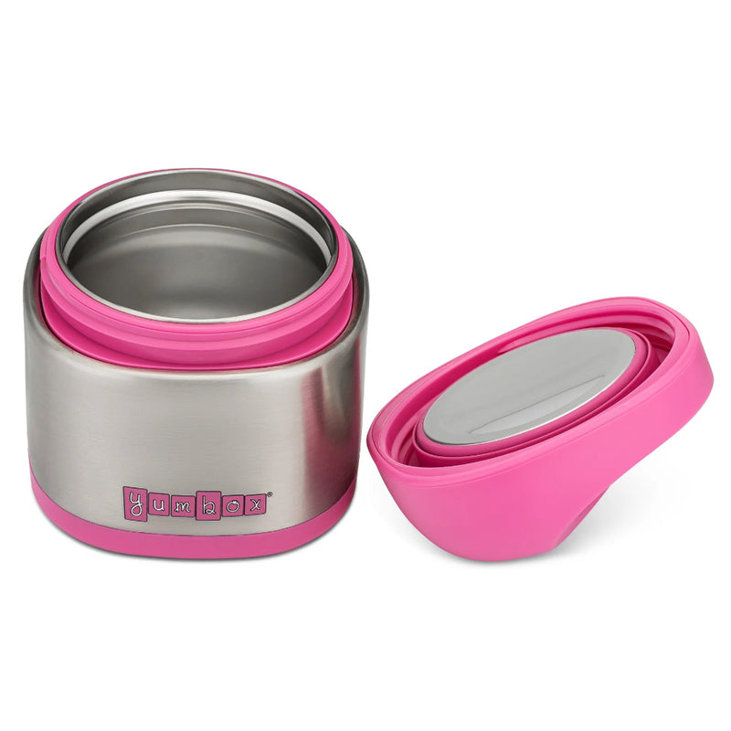 YumBox Cubi S/S Triple Wall Thermal Food Jar 295ml (Berry Pink)