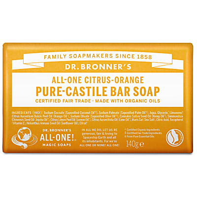 DR BRONNERS Soap Bar 140gm