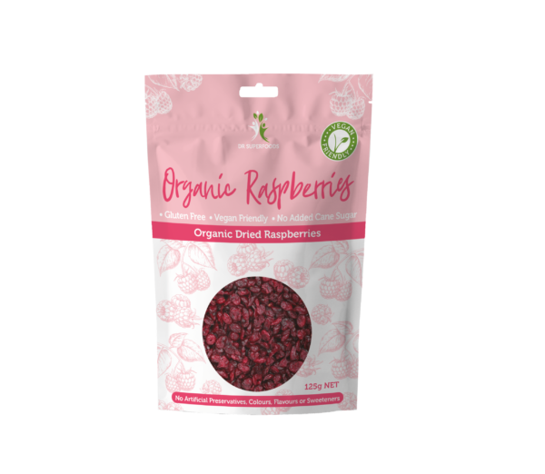 Dr Superfoods Raspberries 125gm