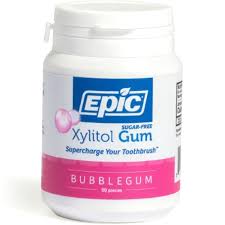 Epic Xylitol Chewing Gum Bubblegum