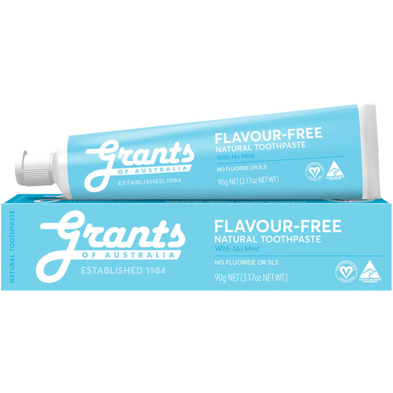 Grants Toothpaste Flavour Free Fluoride Free 90g