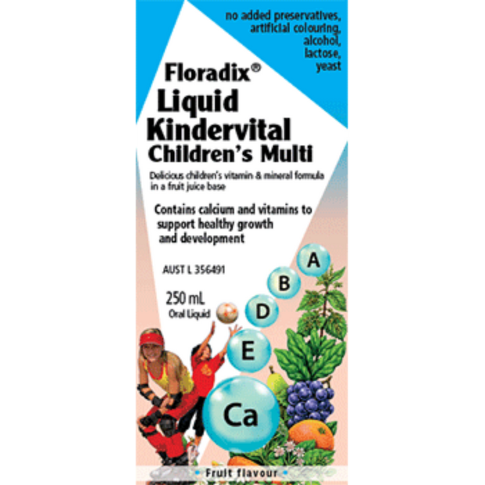FLORADIX Kindervital Multivitamin for Children 250ml