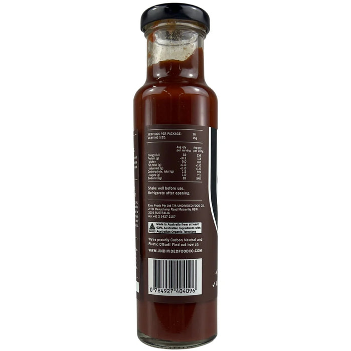 Undivided Food Co. Good Sauce BBQ 270g