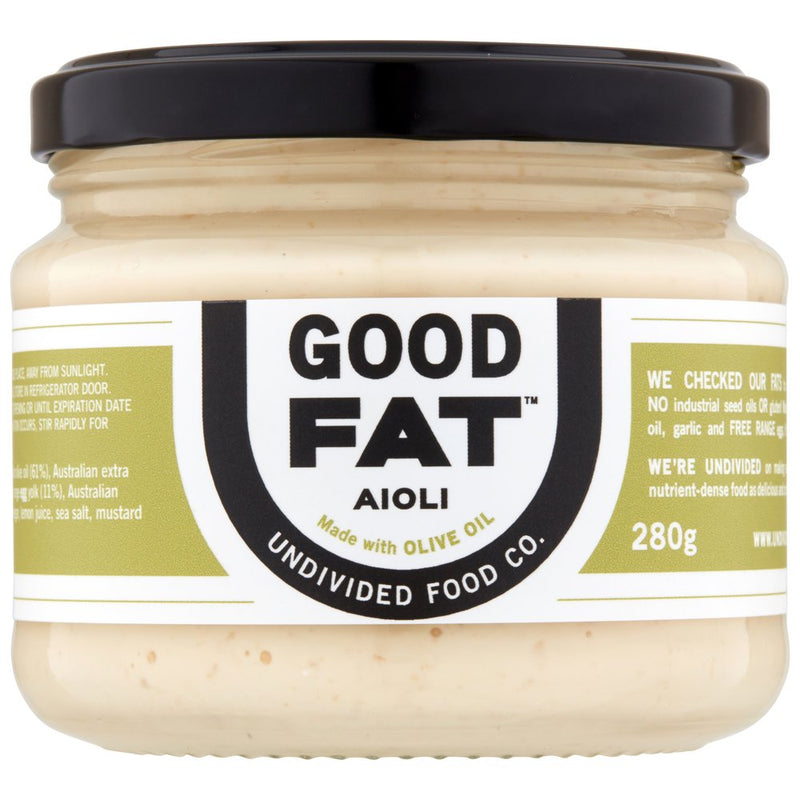 Undivided Food Co Good Fat Aioli 280g
