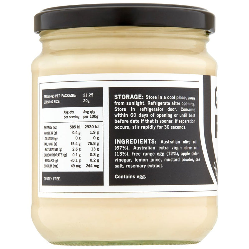 Good Fat Jumbo Mayo 425g