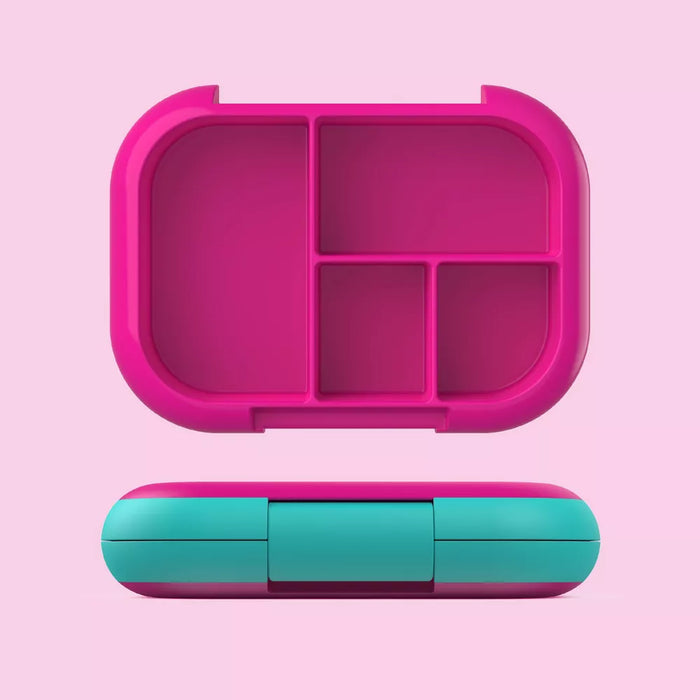 Kids Chill Bento Lunch Box Fuchsia/Teal