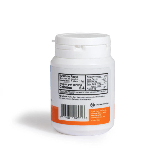 EPIC Xylitol Gum Orange-Mango x50