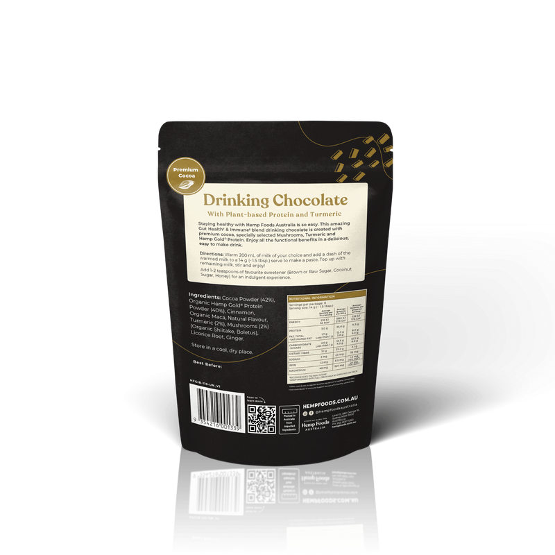 HFA Drinking Chocolate Gut Health & Immunity Blend 112g