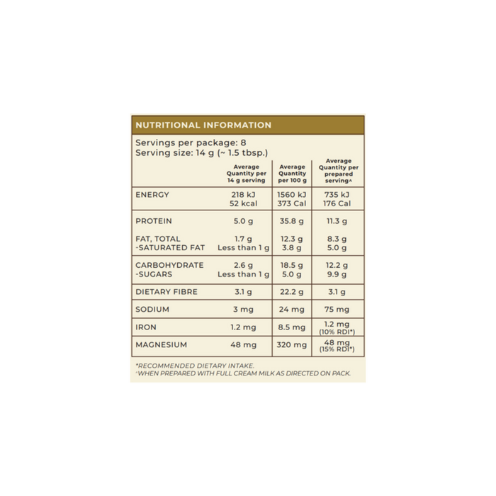 HFA Drinking Chocolate Gut Health & Immunity Blend 112g