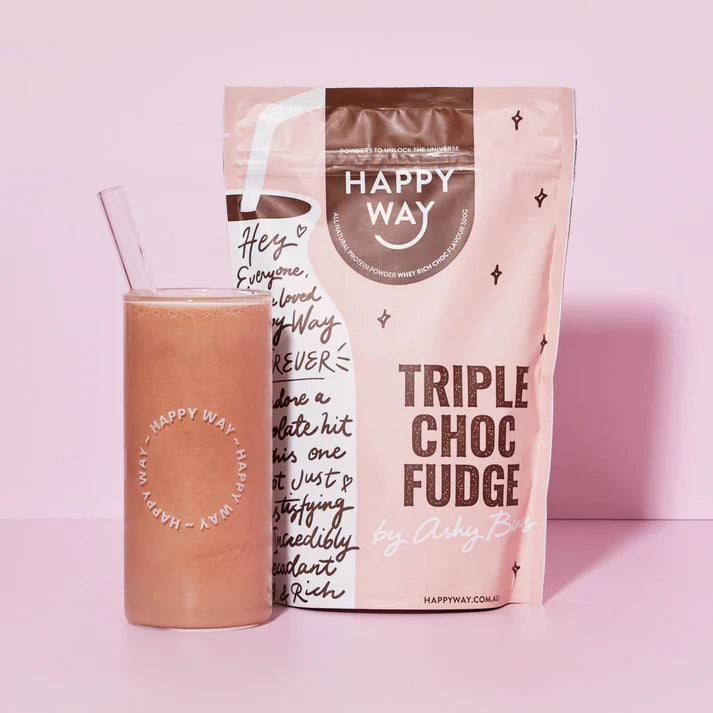 HAPPY WAY Triple Choc Fudge 500g