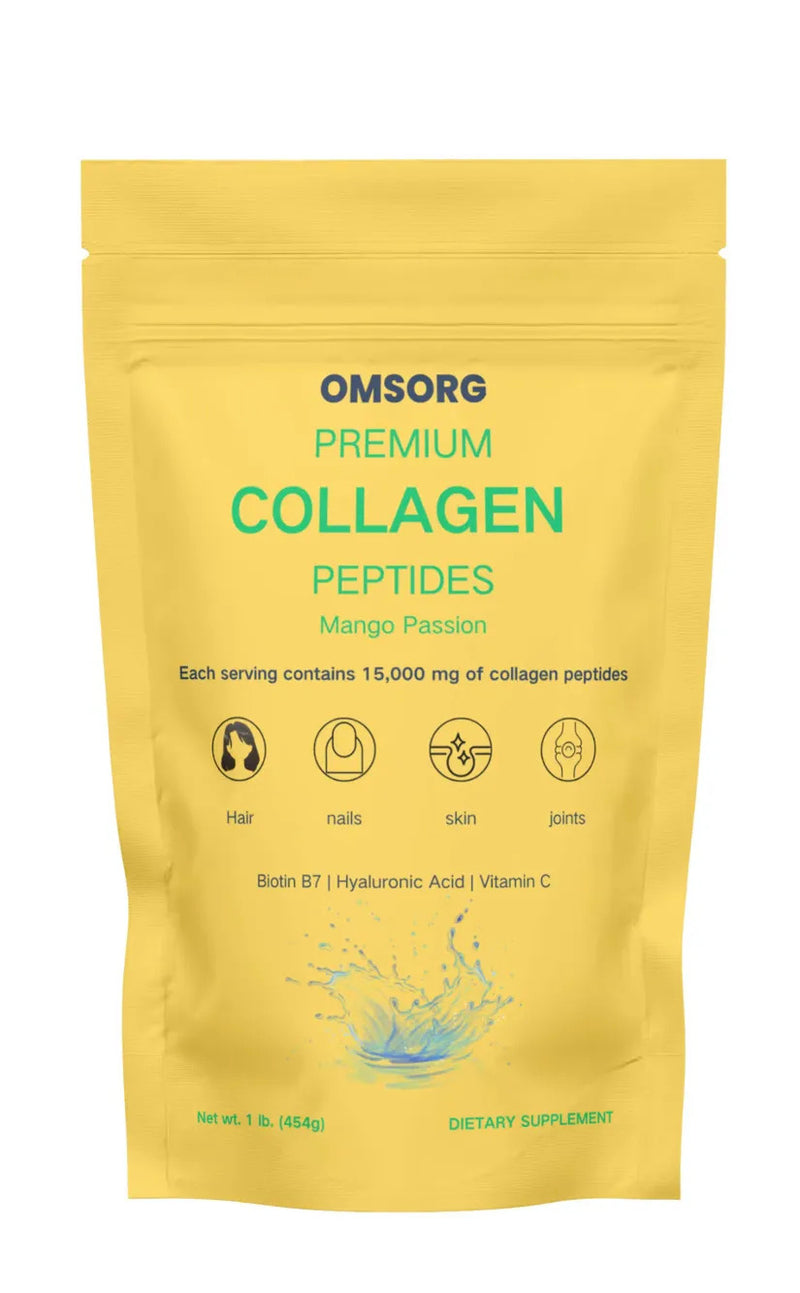 Omsorg Collagen Mango Passion 454g