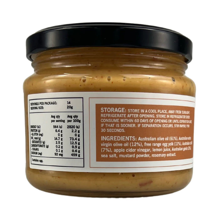 Undivided Food Co. Good Fat Chilli Mayo 280g