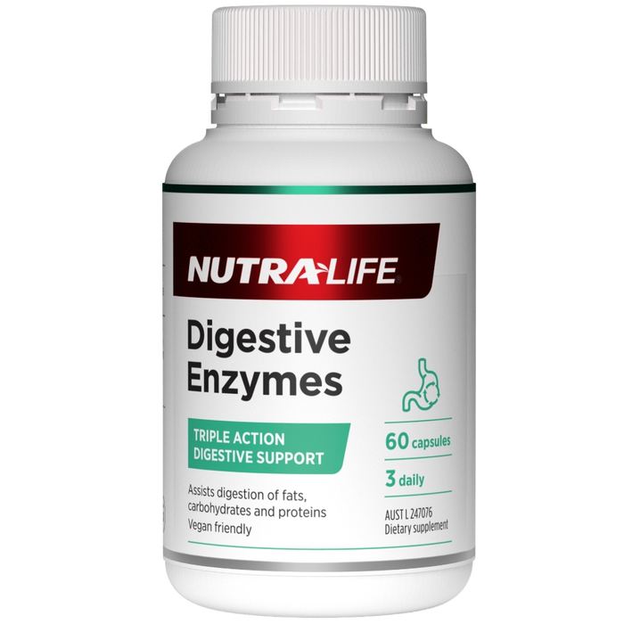 NUTRA LIFE Digestive Enzymes 60 Caps