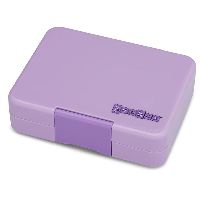 Yumbox Snack Box 3 Compartment Lavande Purple Unicorn