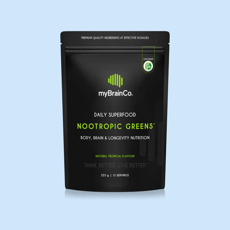 myBrainCo. Nootropic Greens Powder 225g