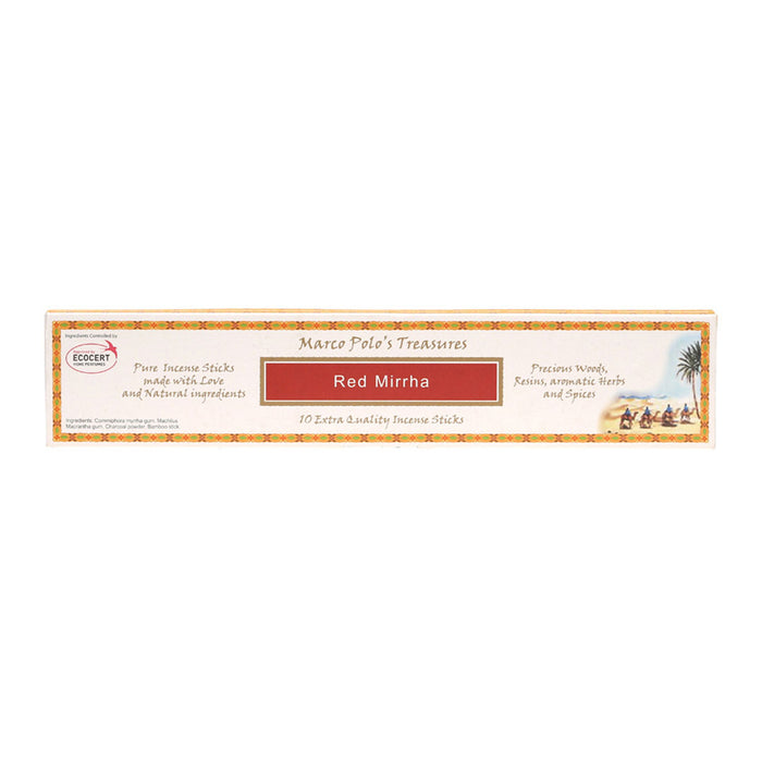 MARCO POLOS TREASUR Incense Stick Red Mirrha