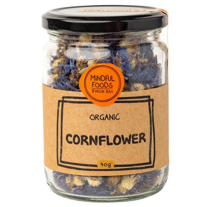 Mindful Foods Org Herb Tea  - Cornflower 40g