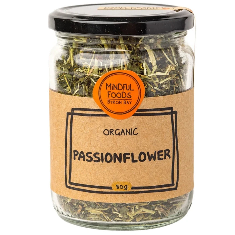Mindful Foods Org Herb Tea - Passionflower 80g
