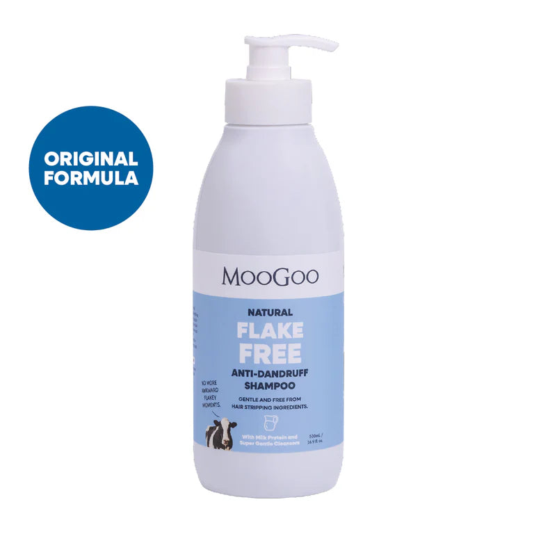 MooGoo Anti-Dandruff Shampoo 500ml – Scalp Relief for Flakes, Itch & Dryness