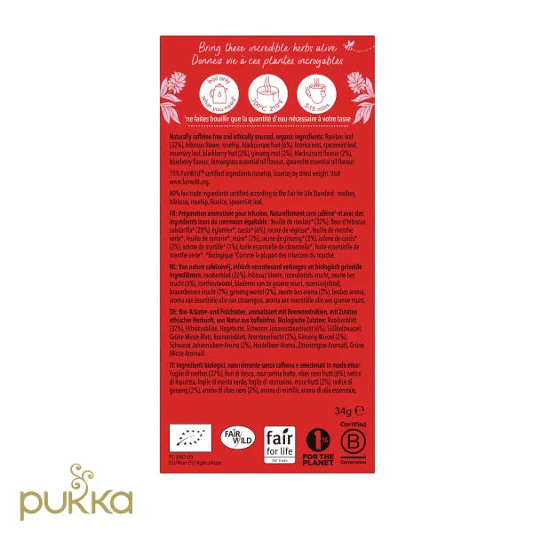 Pukka Morning Berry 20tb