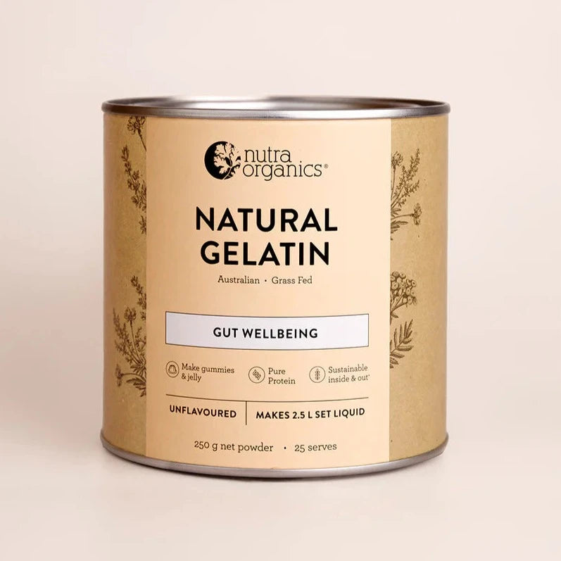 NUTRA ORGANICS Natural Gelatin Gut Digestive Health