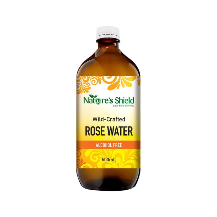 Nature's Shield Wild Crafted Alcohol Free Rose Water 500ml