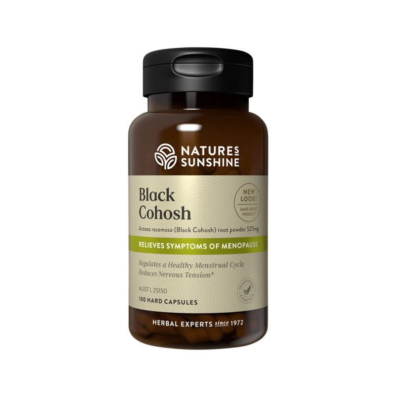 NATURES SUNSHINE Black Cohosh 525mg 100c