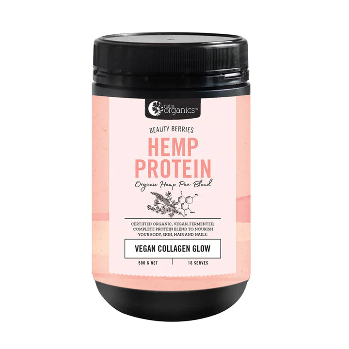 NUTRA ORGANICS Hemp Protein Vegan Collagen 500g