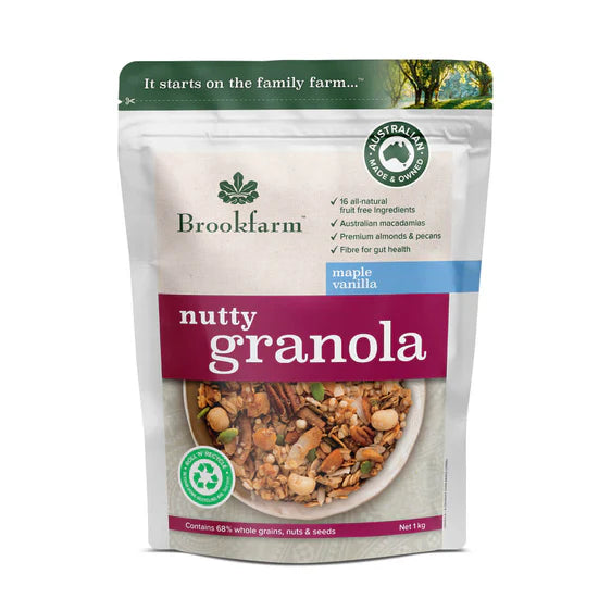 Brookfarm Nutty Granola Maple and Vanilla