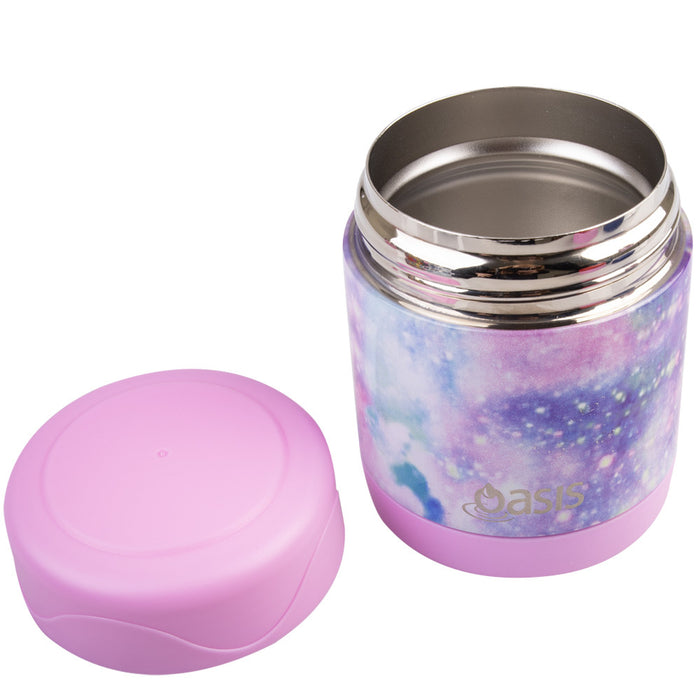 Oasis Kids Food Flask Galaxy