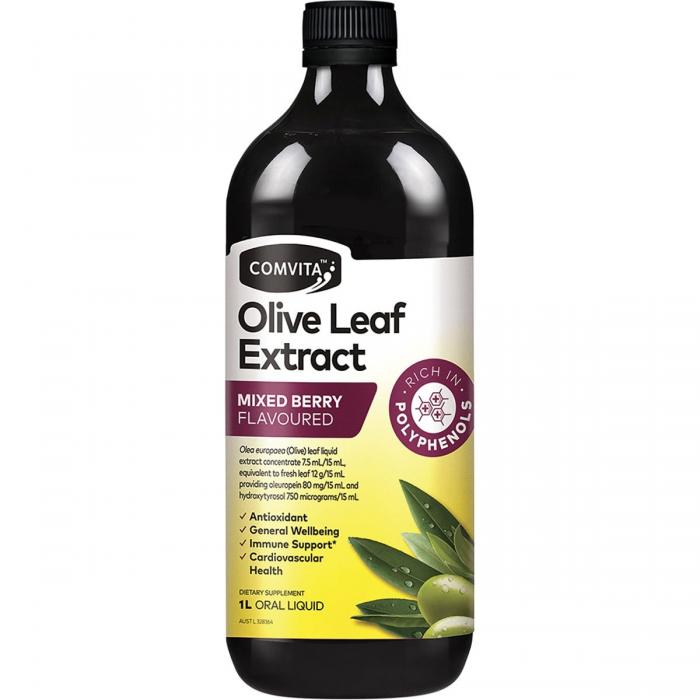 OLIVE LEAF AUSTRALIA Olive Leaf Extract Mixed Berry