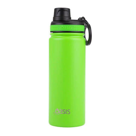 Oasis Sports Bottle 550ml (Neon Green)