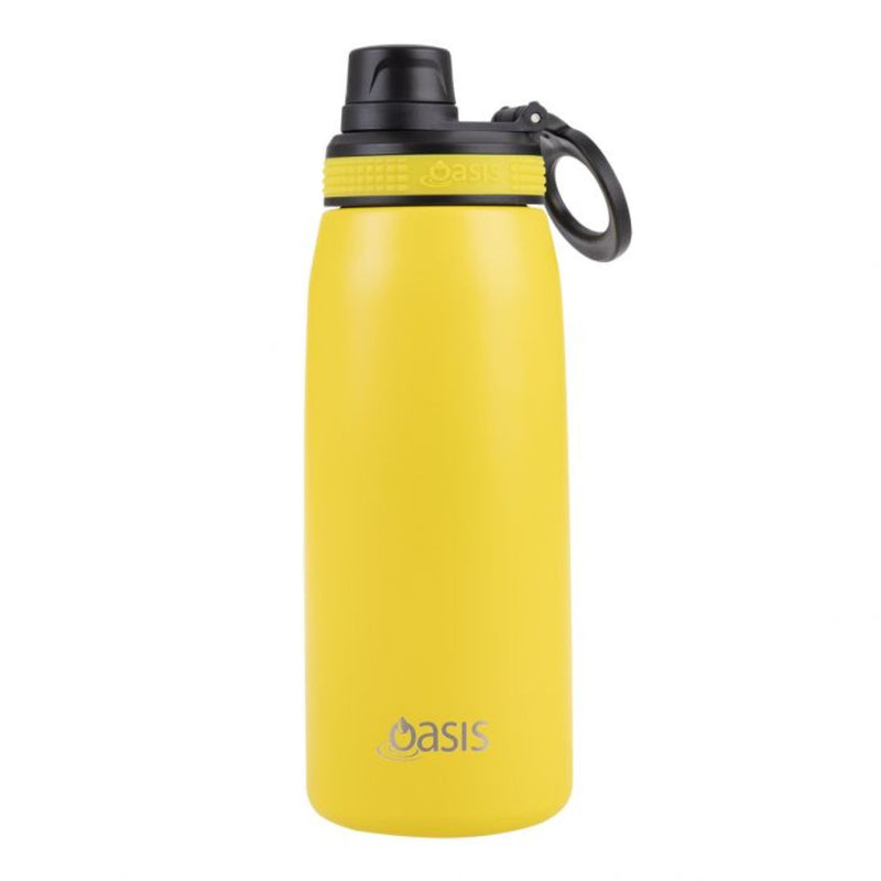 Oasis Sports Bottle 780ml (Neon Yellow)