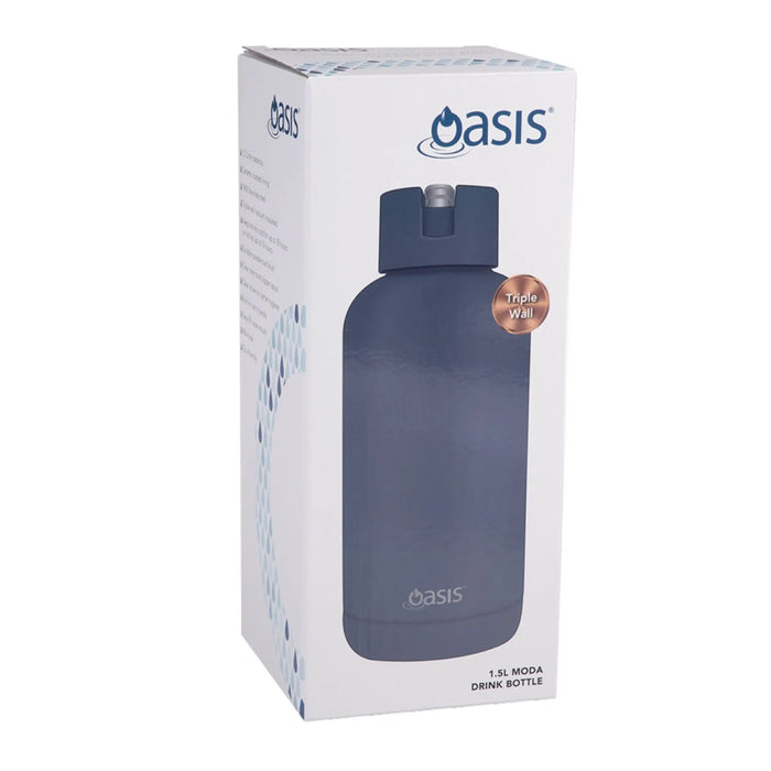 Oasis MODA Drink Bottle 1.5L INDIGO