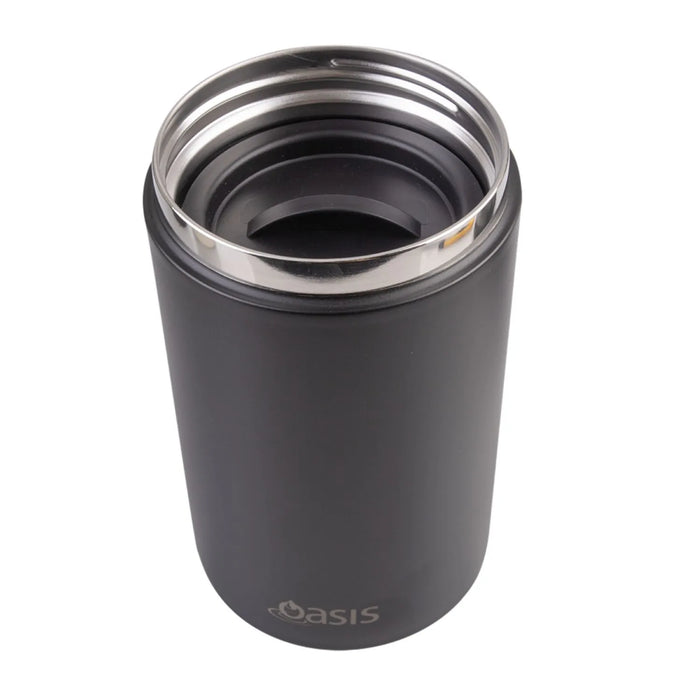 Oasis Food Flask with handle 700ml Black