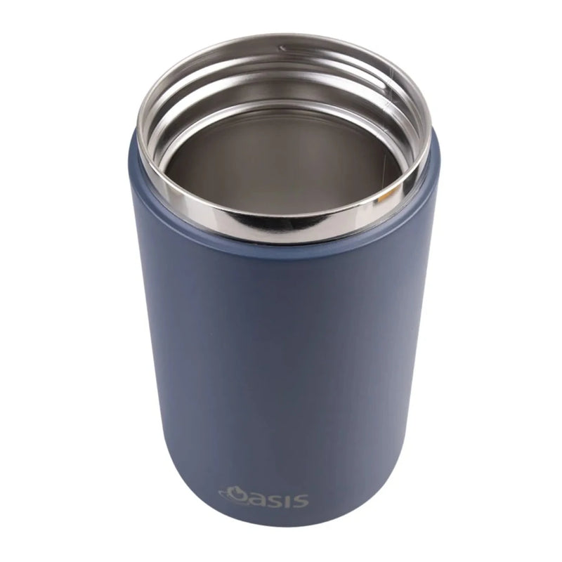 Oasis Food Flask with Handle 700ml-Indigo