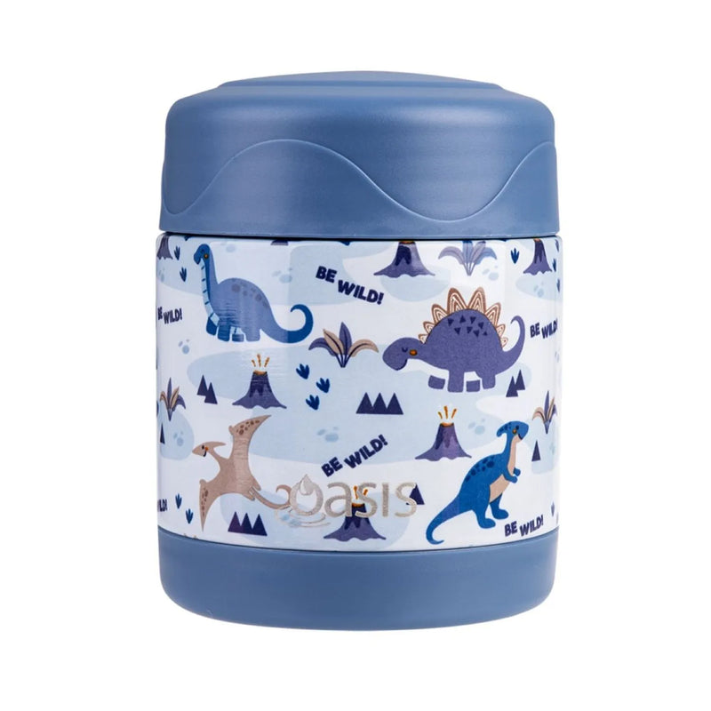 Oasis Kids Food Flask 300ml (Dinosaur Land)