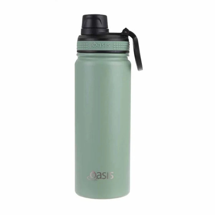 OASIS Sports Bottle 550ml Sage Green