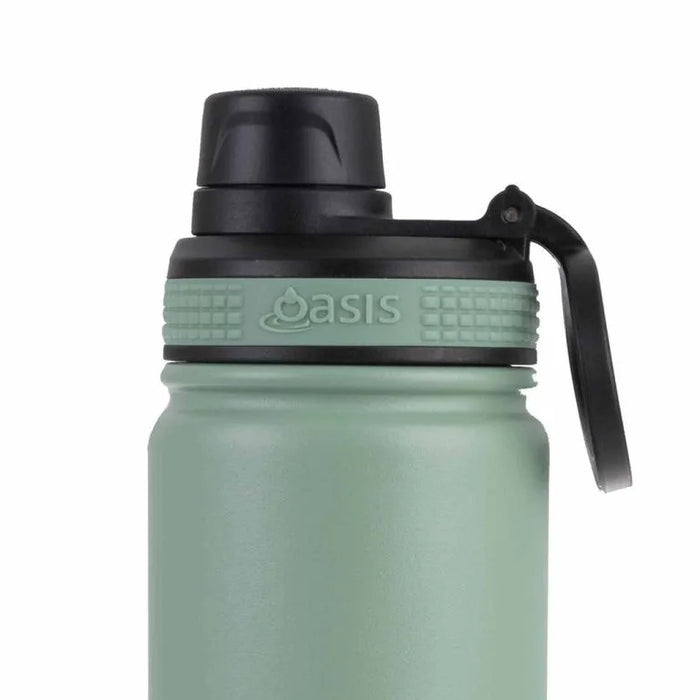 OASIS Sports Bottle 550ml Sage Green