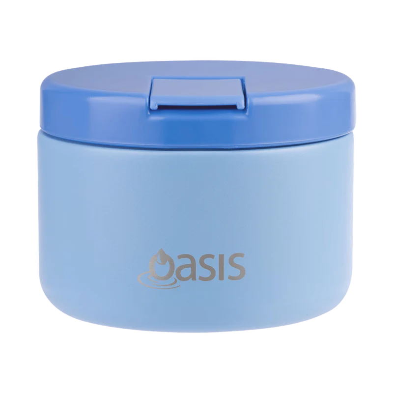 Oasis Food Flask w/ quick release lids 300ml Blue