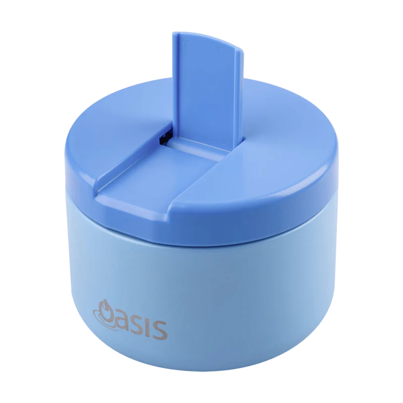 Oasis Food Flask w/ quick release lids 300ml Blue